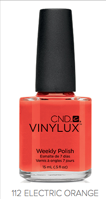 Лак для ногтей  CND Vinylux #112 Electric Orange 7.3 мл