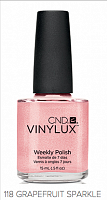 Лак для ногтей  CND Vinylux #118 Grapefruit Sparkle 7.3 мл